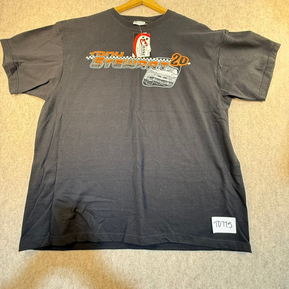 Vintage 2002 Tony Stewart NASCAR‎ T Shirt Chase Authentics Joe Gibbs Racing XL